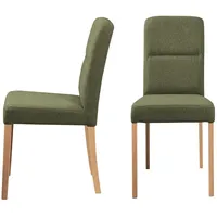 Home Affaire 4-Fußstuhl »Nina Küchenstuhl, Polsterstuhl« (Set) 2 Stk.Gestell