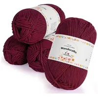 Luxuskollektion Häkelgarn 200g 5Ply bunt Häkel-Strickgarn