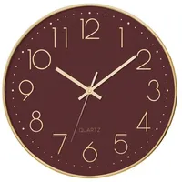 Atmosphera Créateur d'intérieur Wanduhr in rot | Gr.: onesize
