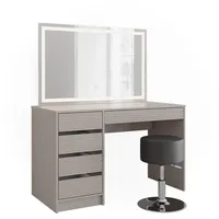 Vicco Schminktisch Sherry Cashmere 120 cm mit LED-Spiegel und