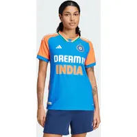 Adidas India Cricket T20I Trikot Dark Blue / True