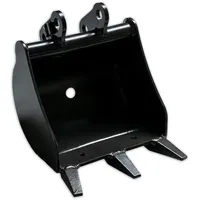 BAMATO Standard Tieflöffel 300 mm für Minibagger MIB-600