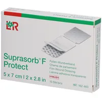 Lohmann & Rauscher Suprasorb F Protect Folien-Wundverband 5x7cm st