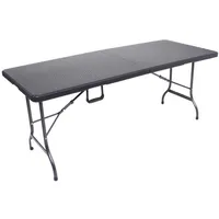 Garden Pleasure Gartentisch Klapptisch Terrasse Balkon Tisch Esstisch Rattan