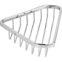 Evenes Eck-Seifenkorb Eblino, Metall verchromt, 180 x 28 x