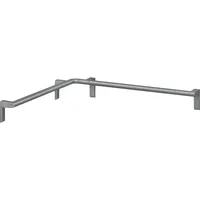 Normbau Duschhandlauf Normbau Serie Cavere aus Aluminium, inkl. Befestigung,