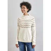 STREET ONE Damen Melange-Look Pullover - 46