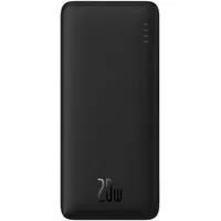 Baseus Airpow Powerbank, 20.000mAh, USB + USB-C, 20W, schwarz