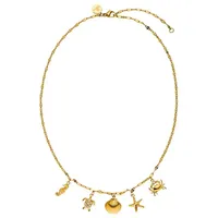 Purelei Kette Underwater World mit Anhängern in maritimem Design