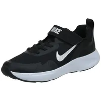Nike WearAllDay (TD) Sneaker, Black/White, 25 EU