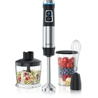 Arendo 1200W TURBO Stabmixer Set 4in1, Edelstahl, Mixer, Mixstab,
