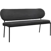 ByLIVING Sitzbank Jersey Dunkelgrau 160 x 82 x 62