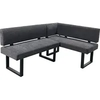 ByLIVING Eckbank VANCOUVER, Breite 182 cm, anthrazit