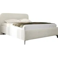 Mirjan24 Polsterbett Creme, Textil, Rechteckig, 180x200 cm, Schlafzimmer, Betten,