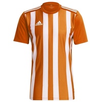 Adidas Striped 21 Kurzarm-t-shirt - Team Orange / White