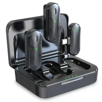 Technaxx TX-301 Dual Wireless Mini Mikrofon Set (Schwarz)