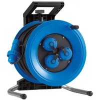 Hedi Kunststoff-Kabeltrommel Professional Plus Ø 320 mm, schwarz -