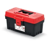 Kreher EVO Werkzeugkoffer mit Werkzeugträger Schwarz/Rot