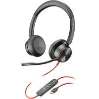 Poly Schnurgebundenes Premium-Headset Poly Blackwire 8225 – Active Noise