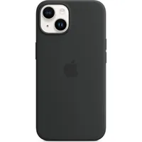 Apple Original iPhone 14 Silikon Case mit MagSafe Mitternacht