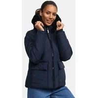 Marikoo Winterjacke "Morinaa", Damen, Gr. XL, blau (navy), Obermaterial: