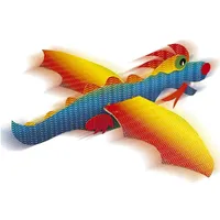Folia 10 Stück Folia Bastelwellpappe E-Welle 50x70cm Regenbogen 77010