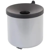 Proregal Runder feuerlöschender Wandaschenbecher | 2 Liter, HxØ 16x16cm