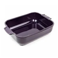 Peugeot Auflaufform APOLLIA 25cm Rechteckig Aubergine Spülmaschinenfest
