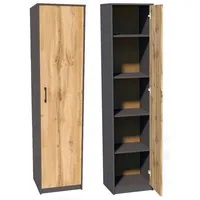 Home collective Regal mit 5 Ebenen in matt Aktenschrank