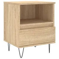 VidaXL Nachttisch Sonoma-Eiche 40x35x50 cm Holzwerkstoff