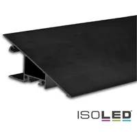 ISOLED LED Aufbauleuchtenprofil HIDE TRIANGLE Aluminium schwarz RAL 9005,