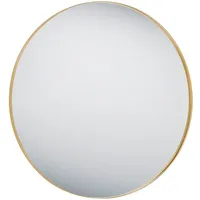 Mirrors and More Britney Metallspiegel Gold - - Ø80cm