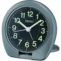 Seiko Clock Reisewecker analog grau QHT018T