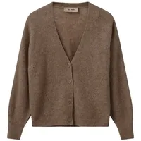 Mos Mosh Strickjacke Thora mit Alpakawolle M Braun -