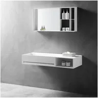 Bernstein Wandwaschbecken Bernstein TWG62 Mineralguss Weiß matt 120cm