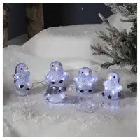 Star Trading Crystalo in Weiß - Timer weiß-grau L130cm