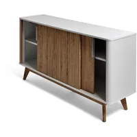 Jahnke Sideboard »WAVE SBS 145«, Montana Eiche/Weiss