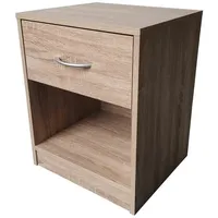 Hti-Living HTI living Nachtschrank mit 1 Schublade Nina Sonoma