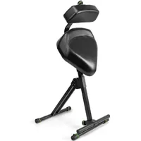 Gravity FM SEAT1 BR Höhenverstellbare Stehhilfe mit Fußstütze und