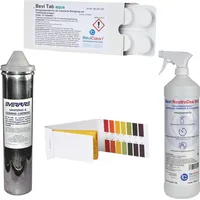 Bietal® Reinigungsset BieTal® Sprudelwasser Tafelwassergeräte Spülpatrone Aluminium