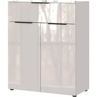 Germania Kombikommode »Oakland mit Glasauflagen,«, Breite 83 cm, mit