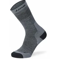 Lenz Merino Outdoor 1 Mid Wandersocken-Dunkel-Grau-39-41