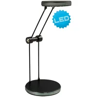 NÄVE Leuchten LED-Tischleuchte schwarz Metall Kunststoff B/H/T/D: ca. 9,5x30x9,5x9,5