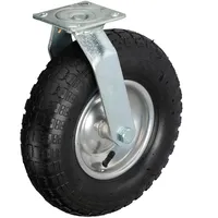 Relaxdays Lenkrolle, luftbereift, 3.50-6,