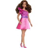 Mattel Barbie Fashionista Puppe mit glitzerndem Kleid