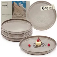 Sänger Speiseteller Set Kairo, (6 St), 6 tlg. Dessertteller,