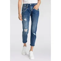 Herrlicher Herrlicher, Shyra Cropped Jeans Comfort mit halb verdeckter
