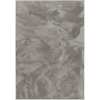 Pergamon Hochflor, Grau, Textil, 80x150 cm, Teppiche & Böden,