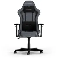 DXRacer FORMULA L Grau & Schwarz PVC Leder