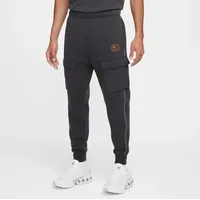 Nike Air Fleece-Cargohose Für Herren, Anthracite/Safety Orange, HM0180-061, L